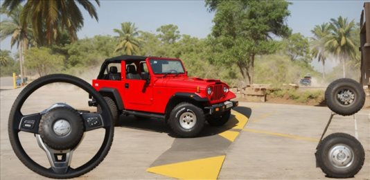 混乱城市竞速赛(Mahindra Thar Game)