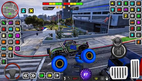 怪物卡车竞速赛(Monster Truck Game-Car Games)