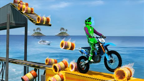 坡道摩托特技赛车手(Ramp Bike Moto Stunt Racer)