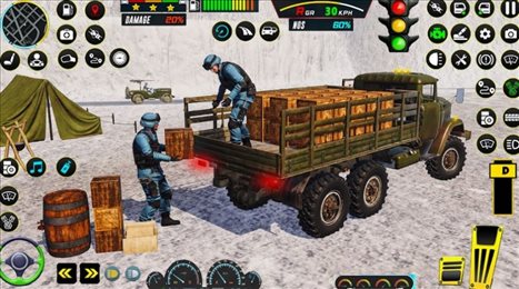陆军卡车物资运输模拟器(Army Truck Simulator 2023 Game)