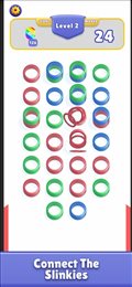 彩色皮筋连接(Springy Slinky Connect)
