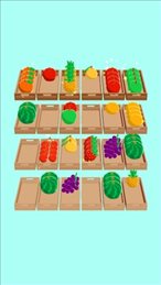 重新排列的水果(Fruit Sort Puzzle 3D)