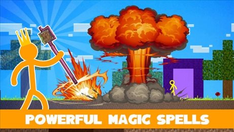 火柴人魔法之王(Stickman King Craft)
