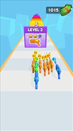 收集合并射击跑(Blocky Shooter)