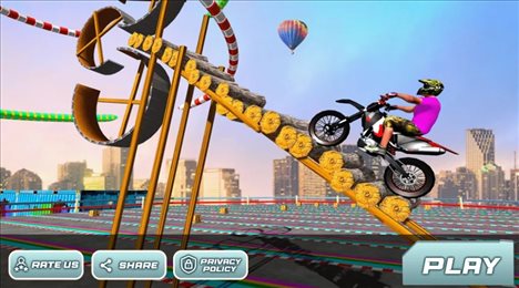 极限天空摩托特技(Extreme Sky Bike Stunt)