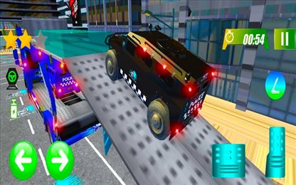 警察超级拖车(Police Transport Trailer Truck)
