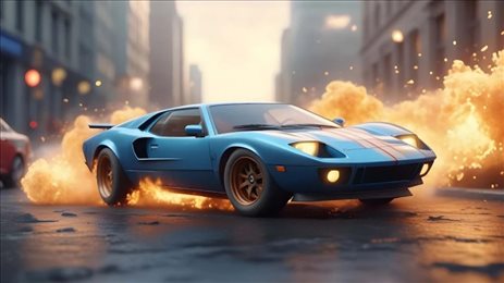 真实汽车特技表演(Extreme Car Stunt Car Games)