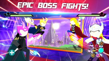 火柴人冠军争夺赛(Super Stickman Heroes Fight)