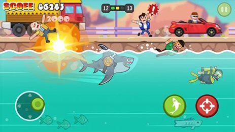 鲨鱼冲刺猎杀(Shark Sprint-Hunt All)