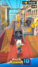 地铁跑酷北极版国际服(Subway Surf)