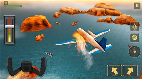 飞机冲击坠毁模拟器(Plane Crash Game)