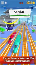 新干线高速列车奔跑(TrainRun_THK)