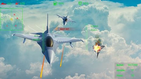 喷气式战机空袭(Fighter Jet Airstrike)