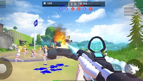 少女战FPS枪械射击(Girls Battle：FPS gun shooting)