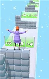 冰块堆栈跑酷游戏(Frozen Stack)