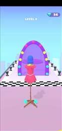 滑道换装跑酷游戏(Runway Rush)