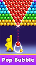 泡泡射击跑(Bubble Shooter Run)