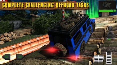 4x4越野夜间驾驶游戏(4x4 Offroad: Dark Night Racing)