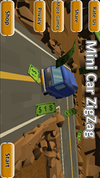 迷你汽车弯道漂移(Mini car zigzag - Car drifting)