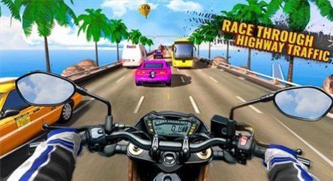 交通摩托车驾驶比赛(Bike Racing Free)