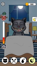 Scary Talking Cat