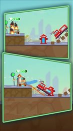 画线救火(Physical fire truck)
