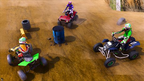 四轮摩托车赛车手(ATV Quad Bike City Racer)