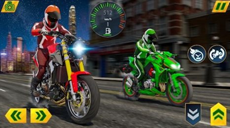 公路骑手真实驾驶游戏(Traffic Rider Real Bike Race)