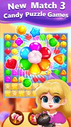 糖果甜蜜消除(Candy Sweet Bee Puzzle Game)