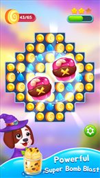 糖果甜蜜消除(Candy Sweet Bee Puzzle Game)