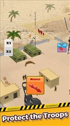 空中战争射击游戏(Air Support Shooting 3D)