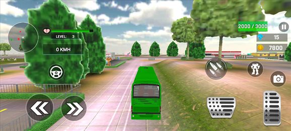绿色变形机器人大冒险(Army Bus Robot Game)
