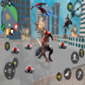 蜘蛛侠英雄钢铁飞城(Spider Rope Hero Iron Flying City)