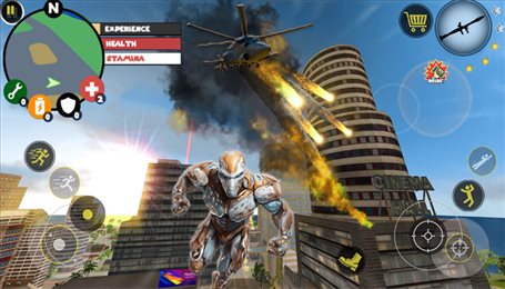蜘蛛侠英雄钢铁飞城(Spider Rope Hero Iron Flying City)
