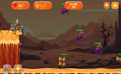 战斗熊的试炼(Raccoon Super Gun Game)
