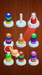 螺母与螺栓拧和分类(Nuts Bolts Wood Screw Puzzle)
