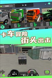 实景驾驶大货车