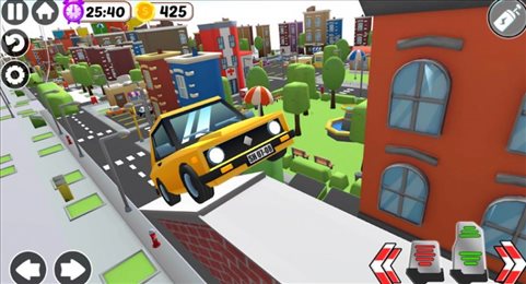 卡通汽车特技驾驶狂飙(Toon Car Stunts Driving Games)