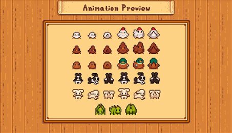 星露谷物语可爱鸡舍动物MOD