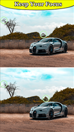 找到图案车辆不同游戏(Bucatti Chiron Find Difference)
