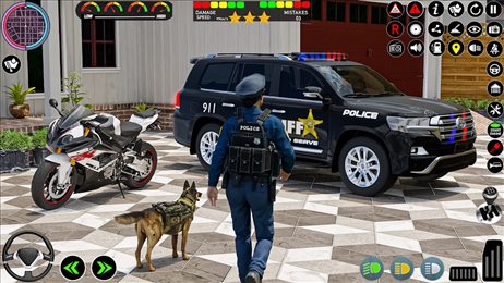 警车完美停止追逐考验(Police Car Chase Game 3D Sim)