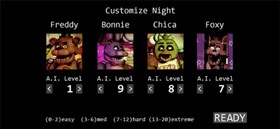 fnaf1代娘化版(Five Nights at Freddy)