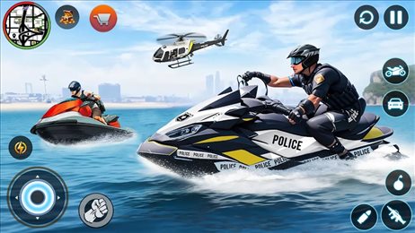 警车追逐小偷(Police Chase Car Thief Games)